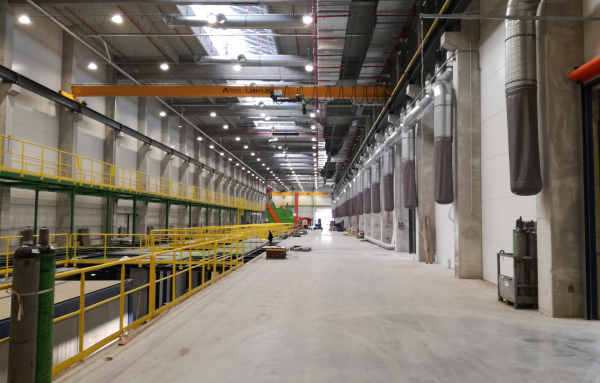 Dokončili jsme instalaci technologie v novém závodu společnosti Yokohama TWS Czech Republic a.s. v Otrokovicích