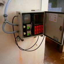 Zařízení Smellmeister 80G zevnitř